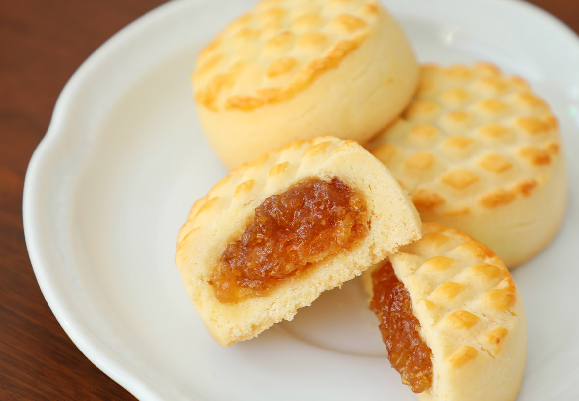 水出し中国茶とパイナップルケーキ アソートセット
